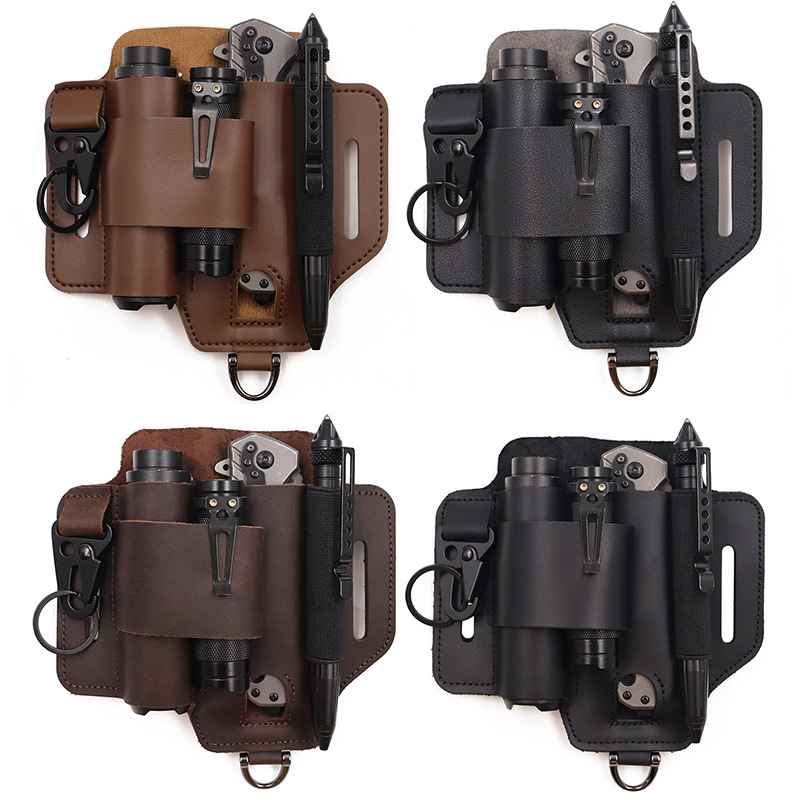 Edc Deep Carry - EDC戦術ツールホルスター、荒野サバイバル収納ウエストバッグ、屋外懐中電灯ホルスター、ナイフホルスター