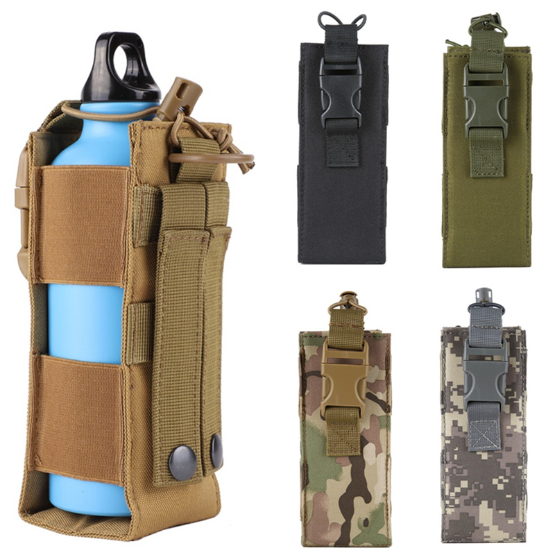 Edc Deep Carry - モール式ウォーターボトルホルスターポーチ アウトドアスポーツ 乗馬 キャンプ ハイキング ハンティング