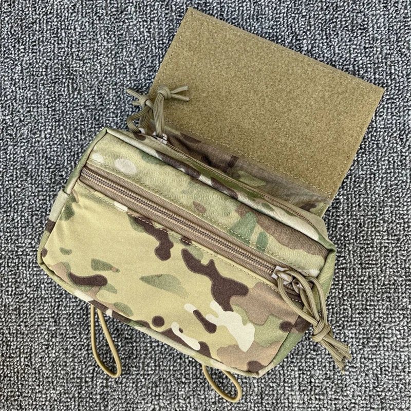 Edc Carry Pouch - タクティカルベスト腹部ポーチMK3 MK4 EDC ダンガルドロップポーチギアチェストリグプレートキャリアバッグ収納ファニーパックMC