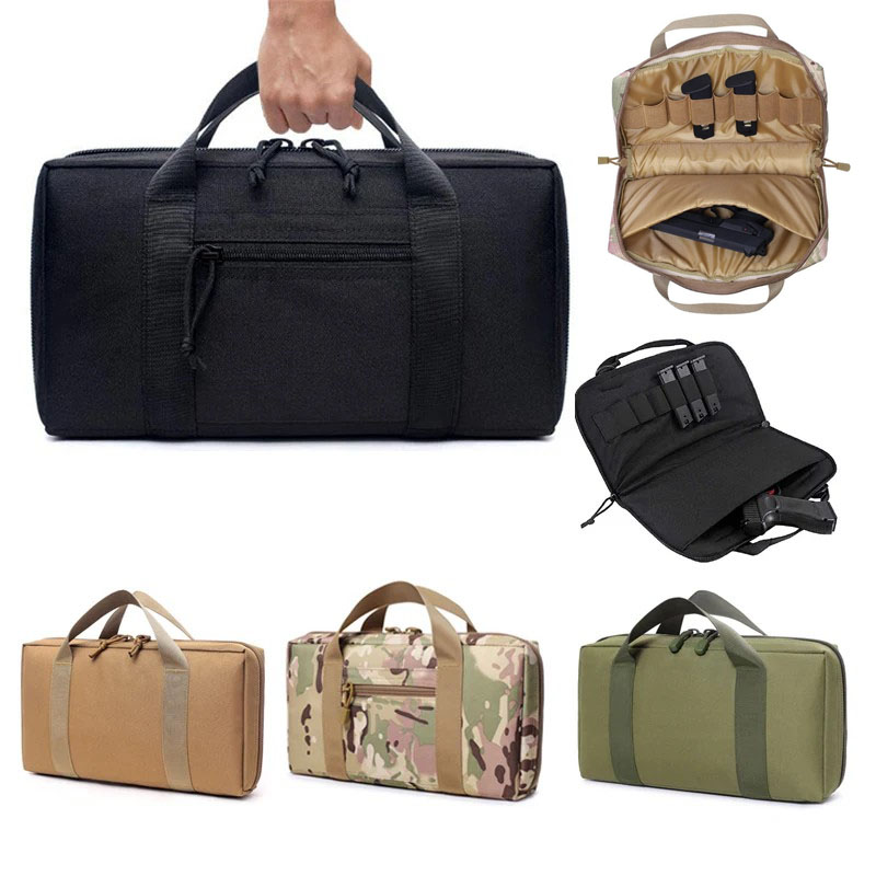 Edc Pistol Carry Bag - 屋外ガンキャリーバッグ EDC ツールポーチ狩猟アクセサリーマガジンポーチホルダーピストル拳銃保護ケースホルスター