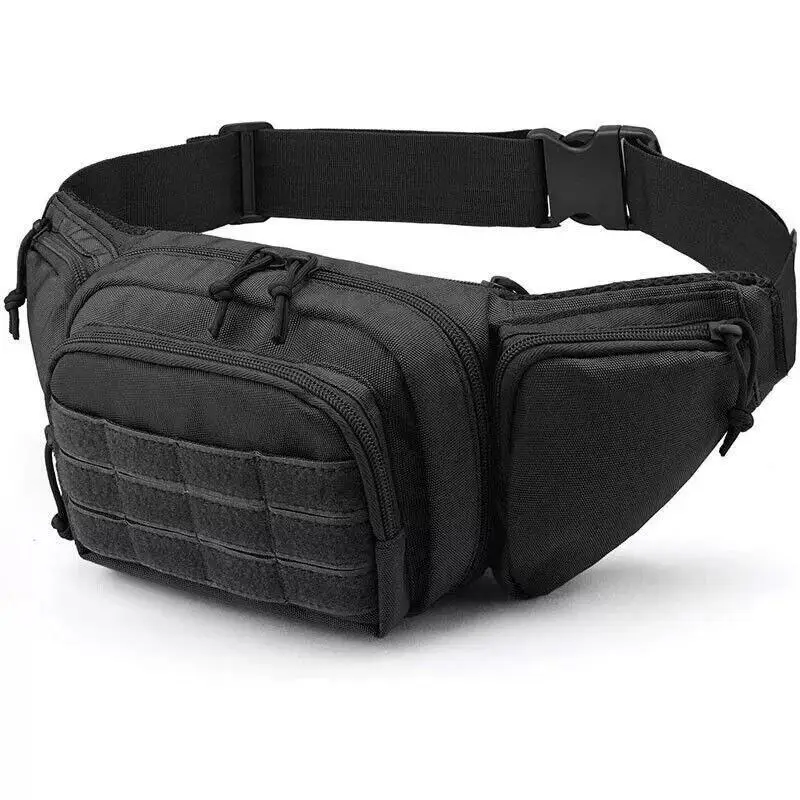 Edc Pistol Carry Bag - 男性用タクティカルファニーパック 隠し持ち CCWホルスター ミリタリーピストルウエストポーチ ガンバッグ 旅行、仕事、アウトドア、EDCギア用
