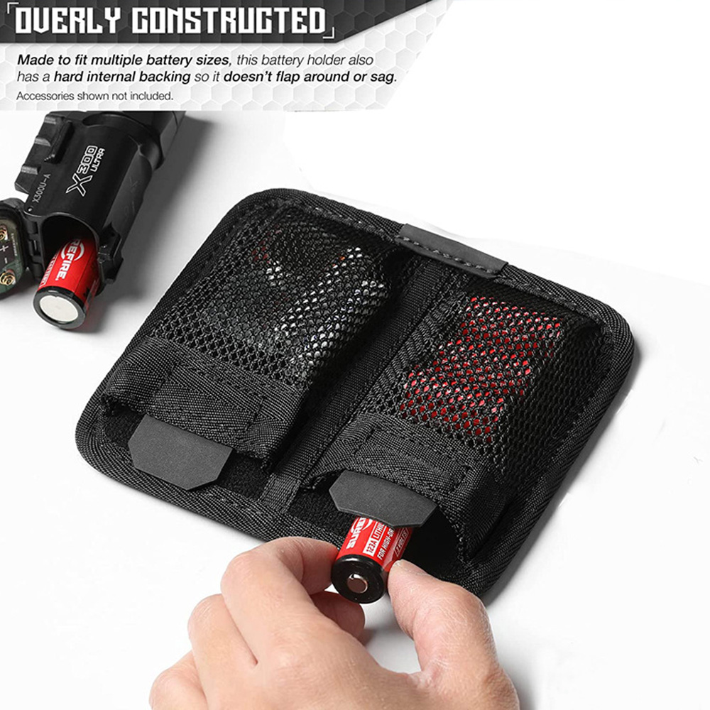 タクティカルフックファスナーポーチ EDC アクセサリー収納 - Edc Carry Pouch のレビューと価格