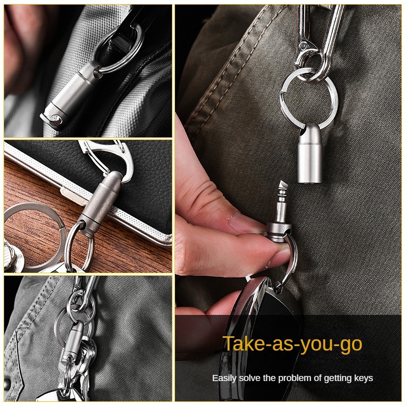 PioneerEDC チタンリリースキーホルダー クリエイテ - Edc Deep Carry のレビューと価格