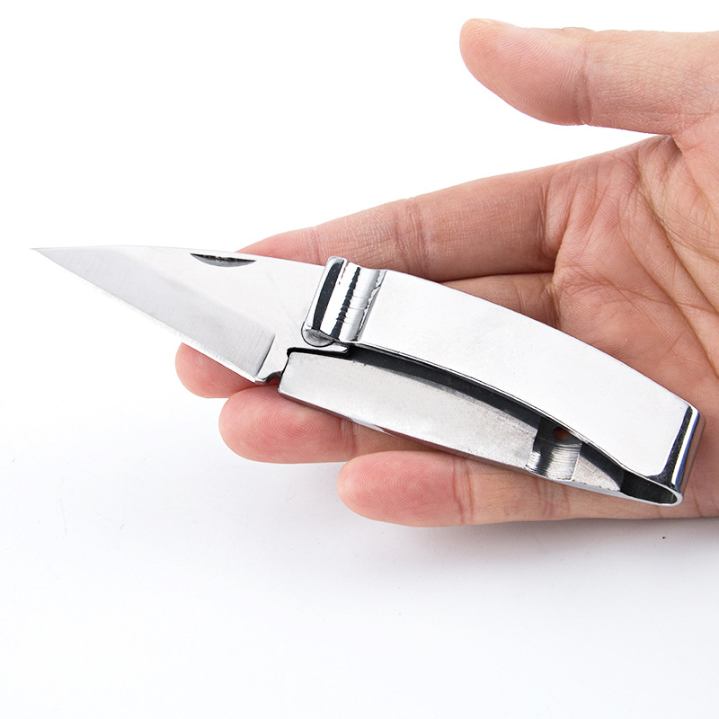 ステンレス鋼の鋭い刃折りたたみナイフ屋外キャンプポケット E - Edc Concealed Carry のレビューと価格