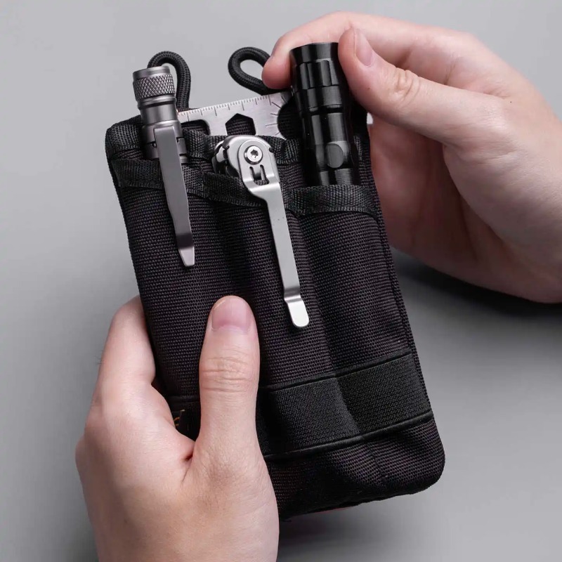 ミニ EDC ポーチ多機能アウトドアスポーツキャンプハイキン - Edc Carry Pouch のレビューと価格