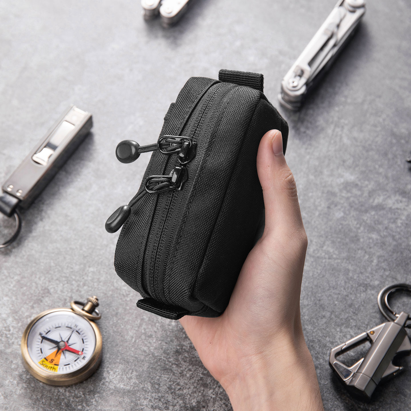 戦術的なEDCオーガナイザーバッグ、耐久性のあるオックスフォ - Edc Gear Every Day Carry のレビューと価格