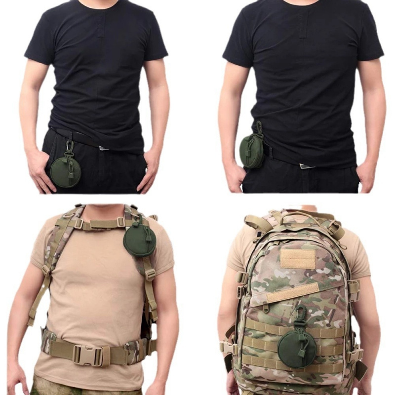 多機能アウトドアウエストバッグ、タクティカルナイロンミニキー - Edc Carry Pouch のレビューと価格