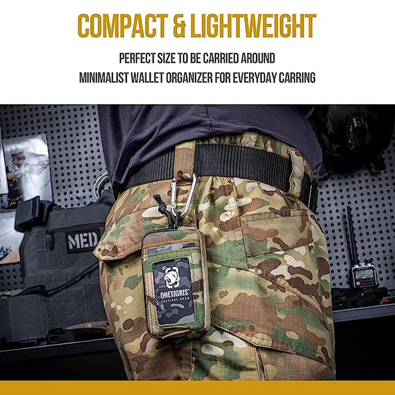 Onetigris-防水EDCポケット,ポータブルキーチェン - Edc Concealed Carry のレビューと価格