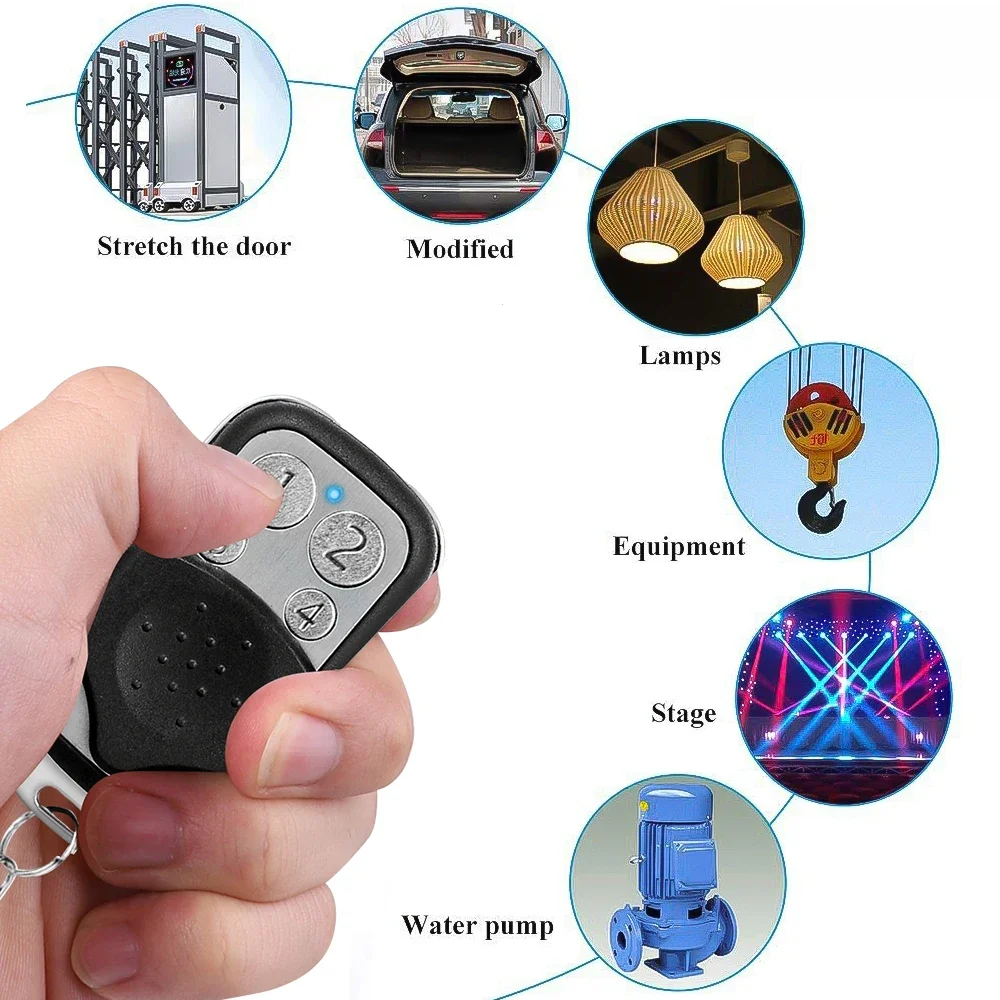 1/50 個リモコン 433MHz 車のキーガレージドアゲー - Bottle Opener Keyring のレビューと価格