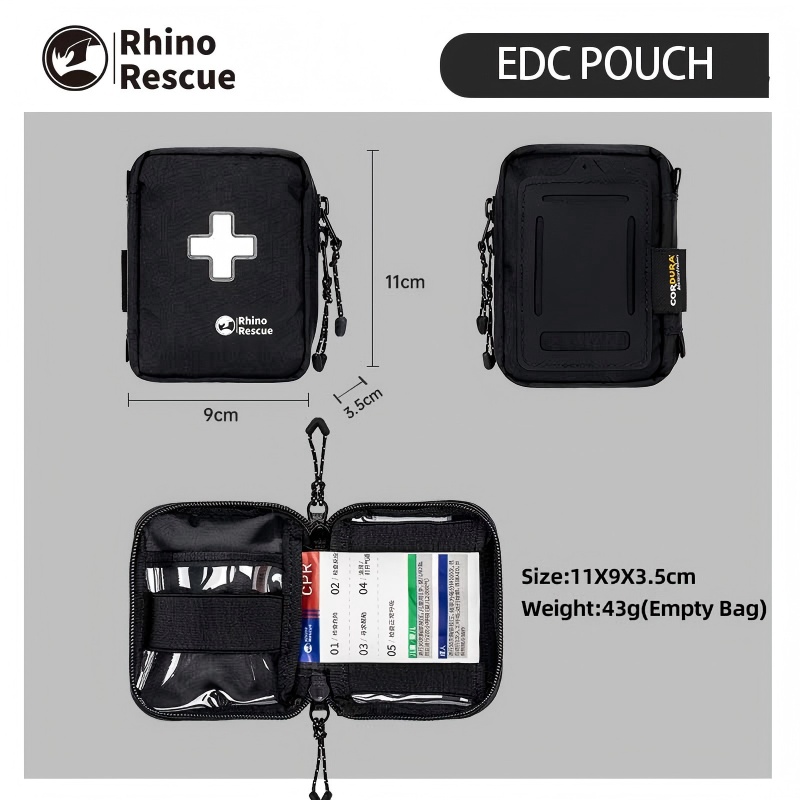 Rhino Rescue EDC ポーチ、コンパクト、MOL - Edc Gear Every Day Carry のレビューと価格