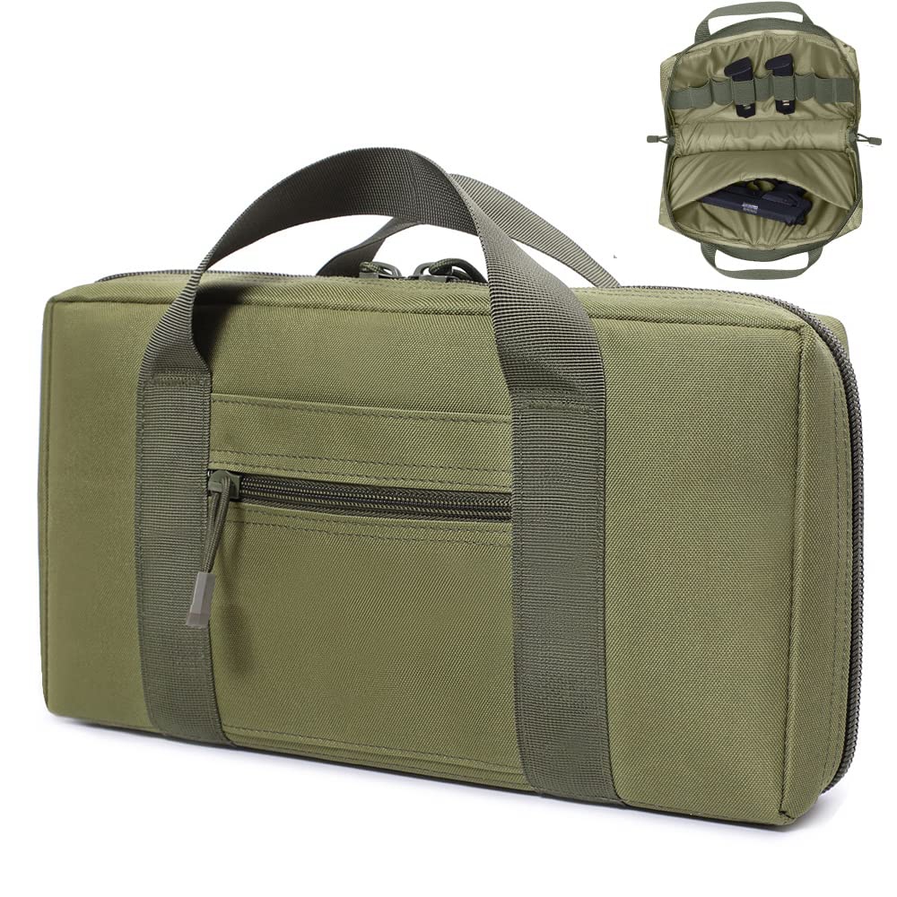 戦術的なピストルレンジバッグガンケース、ハンドガンと持ち運び - Edc Pistol Carry Bag のレビューと価格