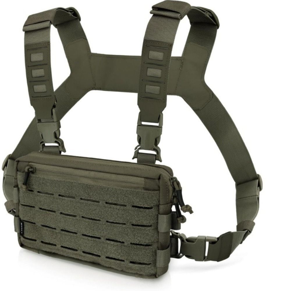 ファッション 1000D ナイロン男性チェストバッグ反射スト - Edc Deep Carry のレビューと価格