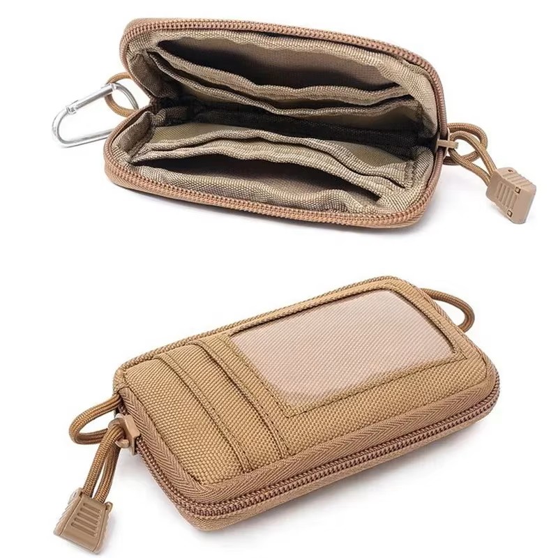 戦術的な EDC ポーチ屋外キー財布財布小銭入れカードスロッ - Edc Carry Pouch のレビューと価格