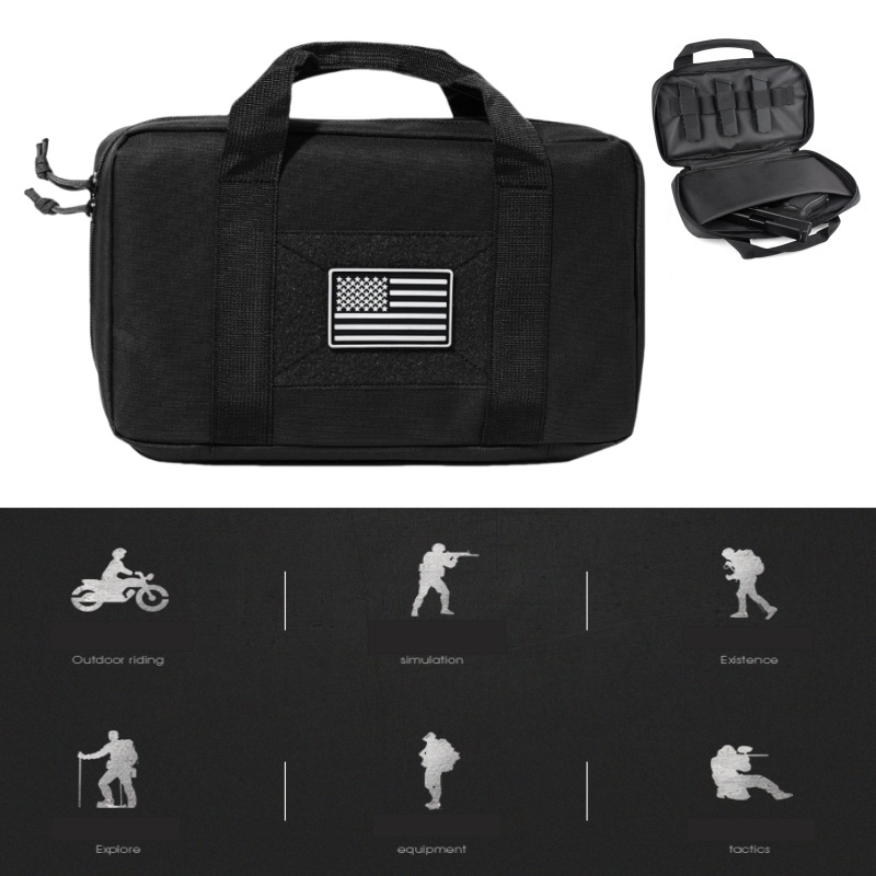 屋外用ガンキャリーバッグ EDCツールポーチ ハンティングア - Edc Pistol Carry Bag のレビューと価格