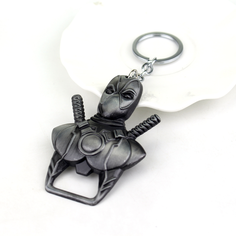 デッドプールキーホルダー トレンディなパーソナライズキーリン - Bottle Opener Keyring のレビューと価格
