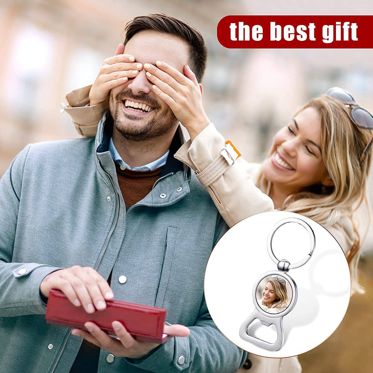 AED7-10個入り昇華ブランクキーホルダー 昇華メタルボト - Bottle Opener Keyring のレビューと価格