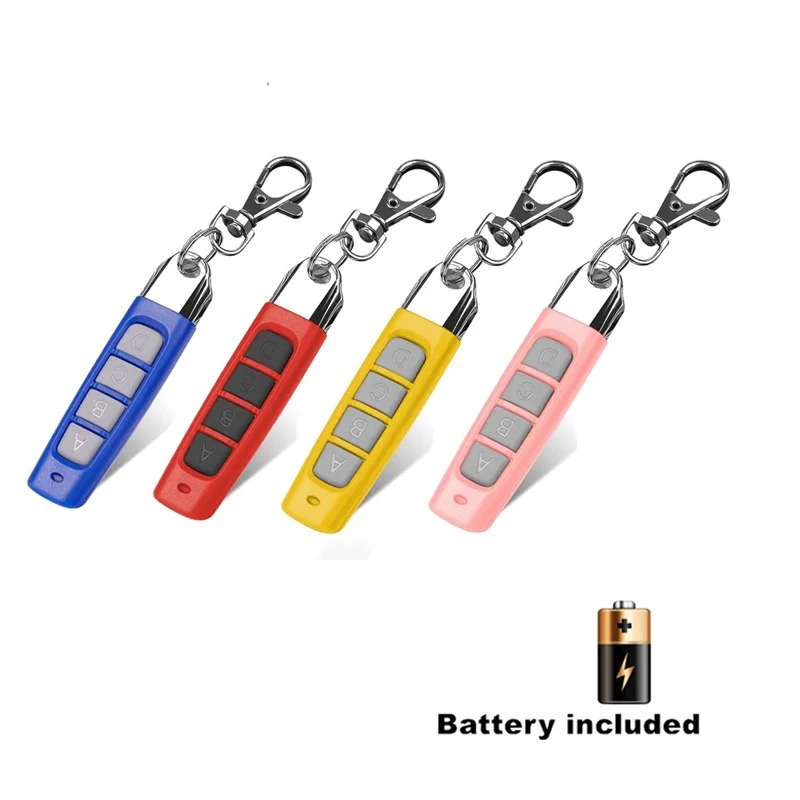 高互換性433MHZ自動4チャンネルコピー式リモコンガレージ - Bottle Opener Keyring のレビューと価格