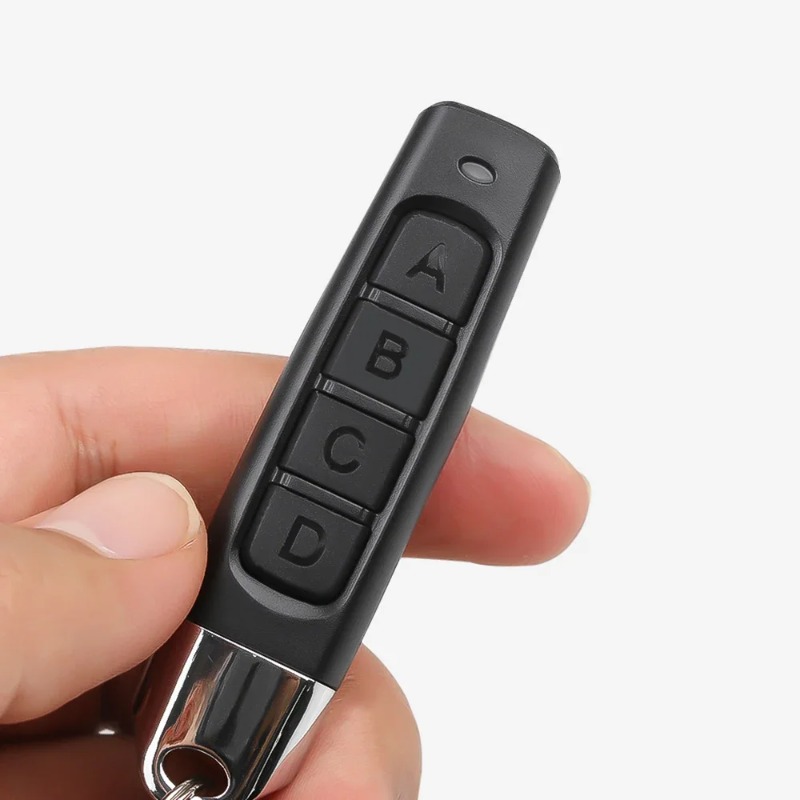 高互換性433MHZ自動4チャンネルコピー式リモコンガレージ - Bottle Opener Keyring のレビューと価格
