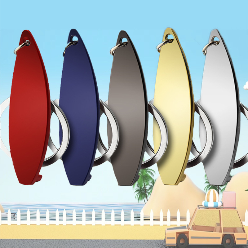 1個 カスタムキーホルダー 名入れ メタルサーフボード ボト - Bottle Opener Keyring のレビューと価格