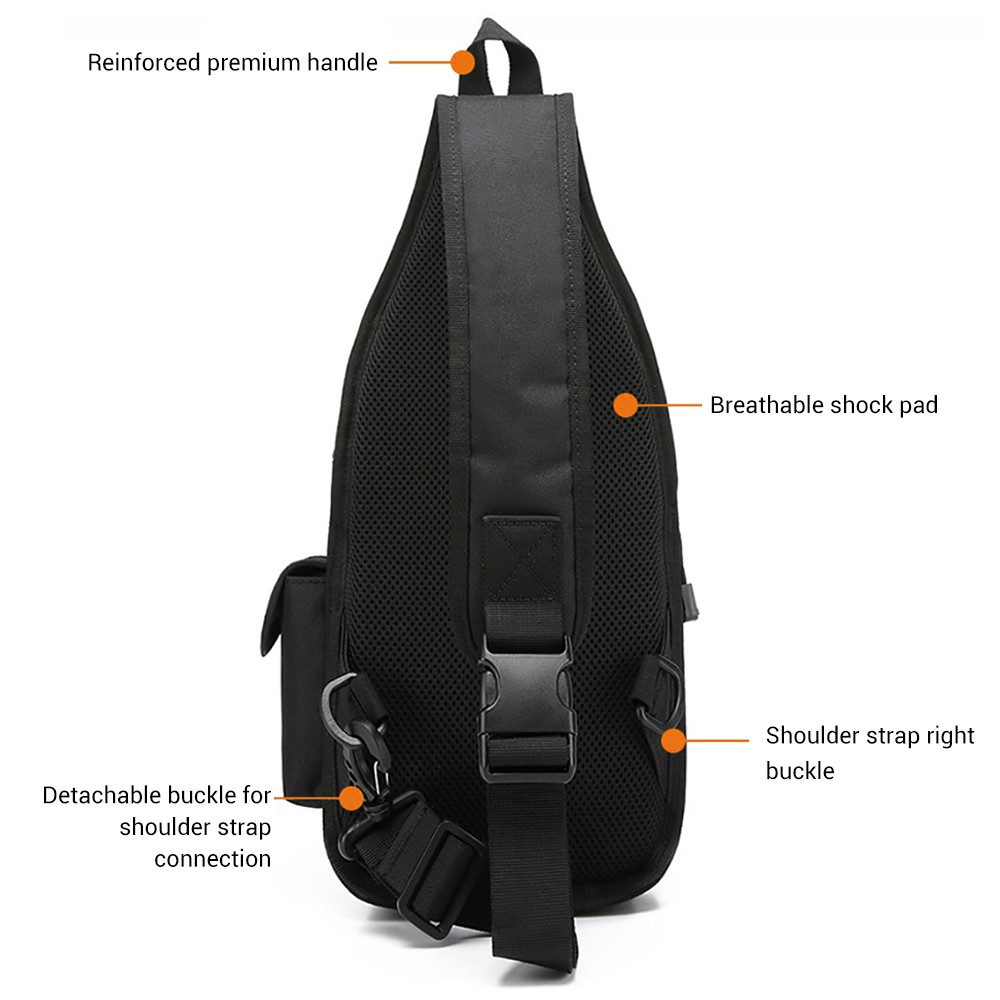 戦術ピストルバッグ隠しキャリーガンバッグクロスボディスリング - Edc Pistol Carry Bag のレビューと価格